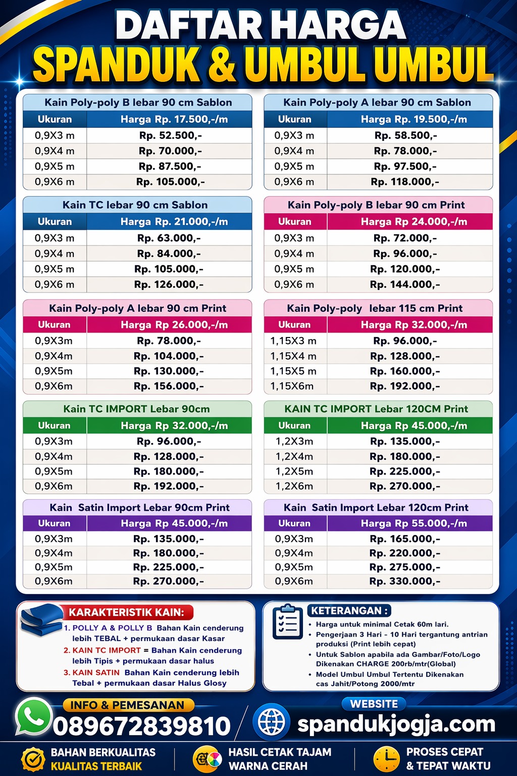 harga cetak umbul-umbul